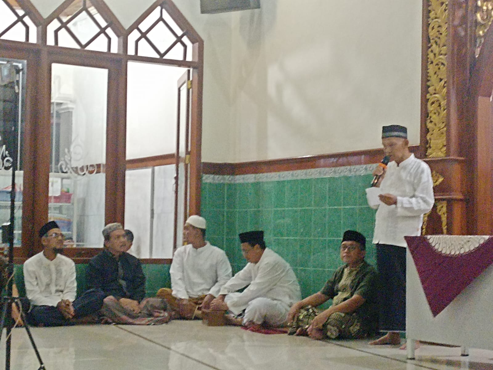 Pengajian Selasa Sore Masjid Muhajirin Josroyo Indah Jaten : Doa dan Ilmu Mengiringi Calon Jamaah Haji 1446 H