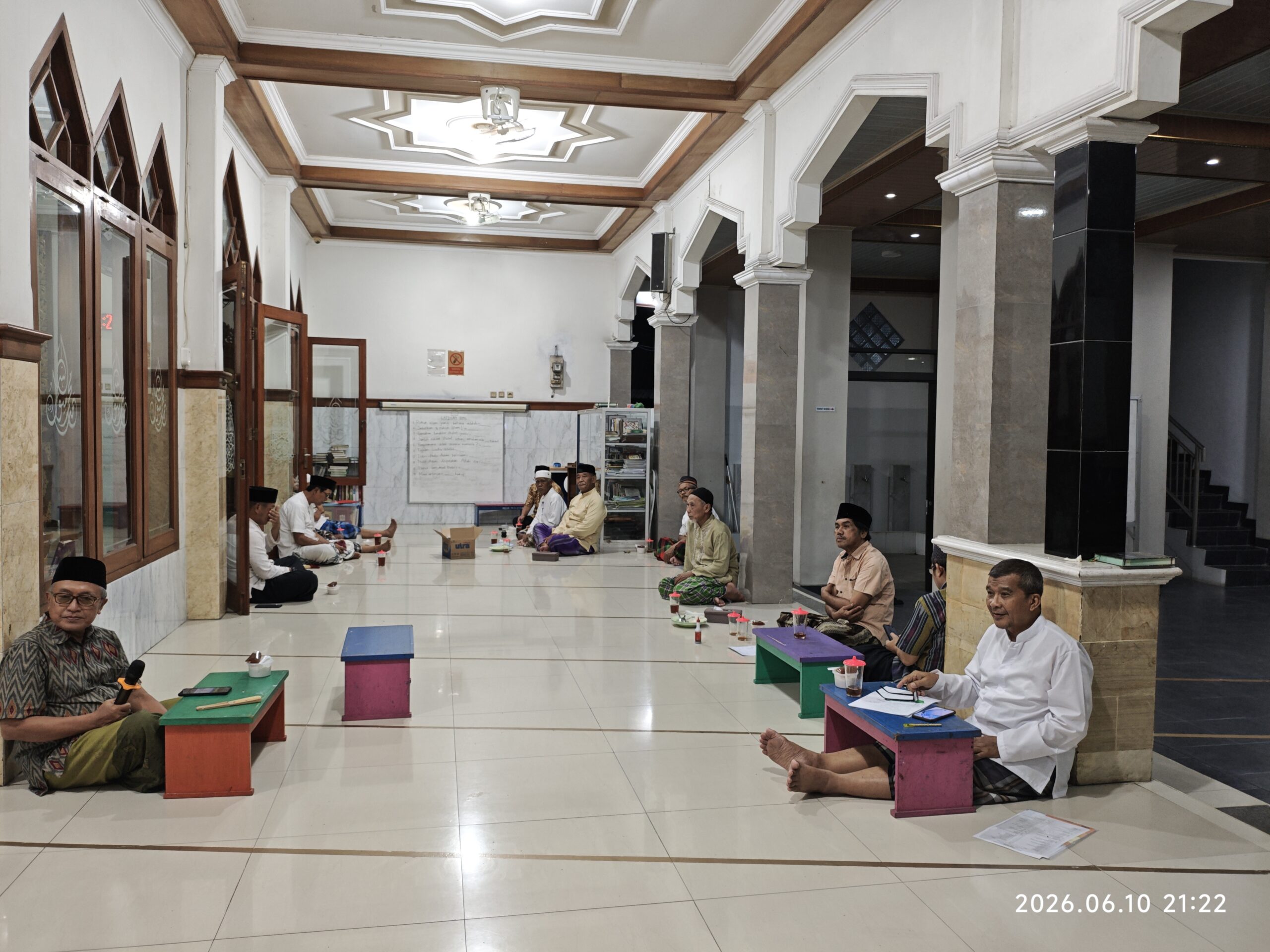 *Rapat Evaluasi dan Pleno Masjid Muhajirin Berjalan Lancar*